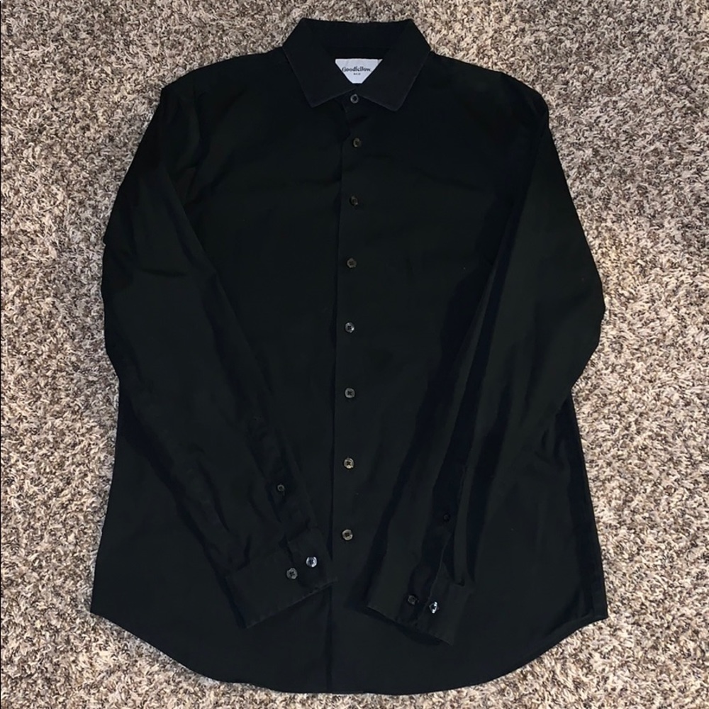 Men’s Black Dress Shirt